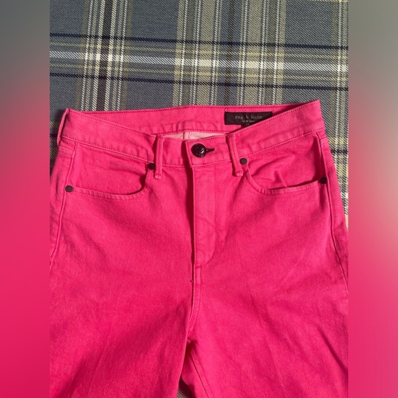 Rag and Bone Ankle Cigarette Skinny in Bill Pink | 26 - Picture 9 of 9